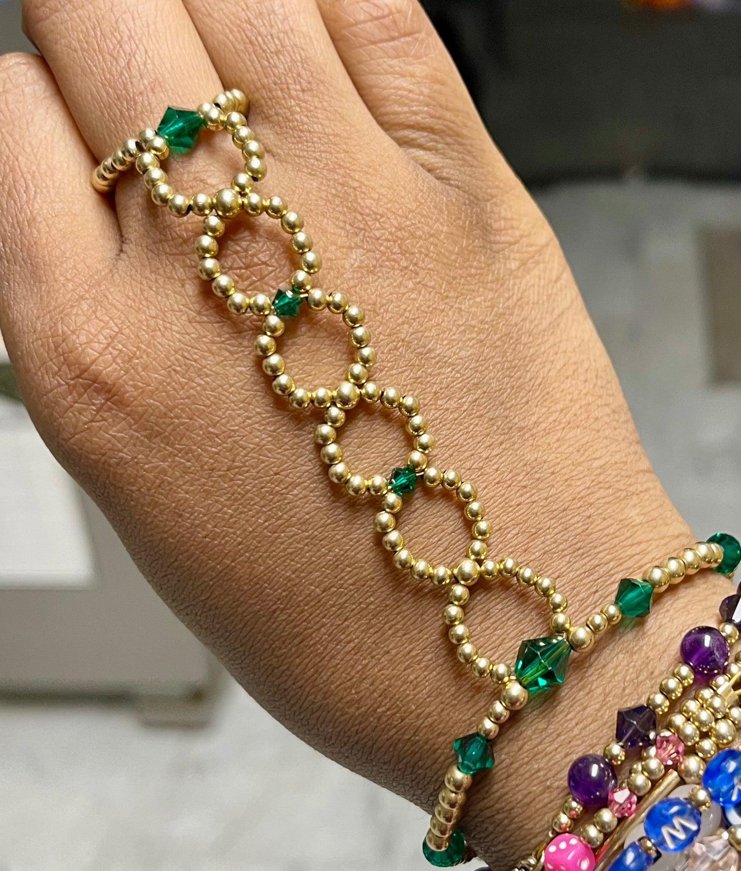 Figure-ATE Ring Bracelet