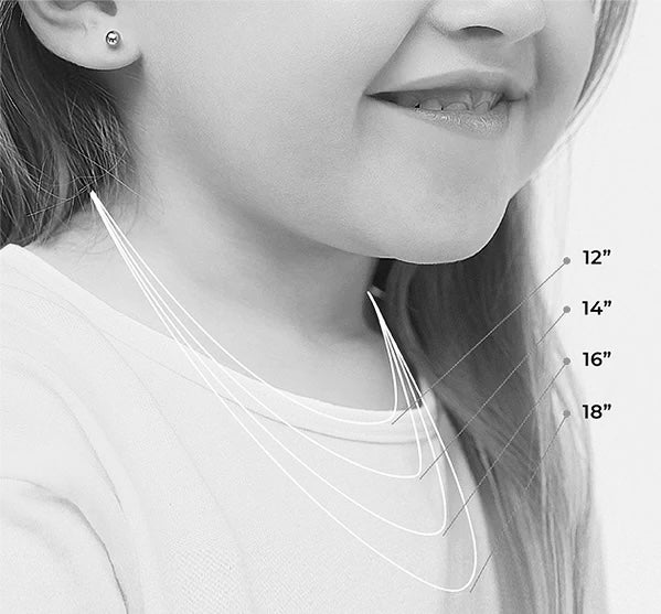 Forever Gold Swarovski Crystal Kids Necklace