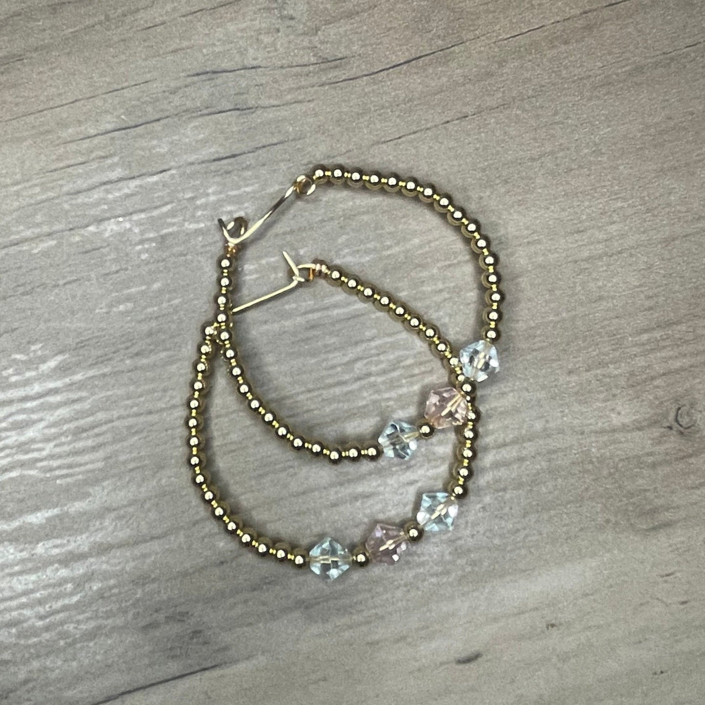 Forever Gold Swarovski Crystal Earrings