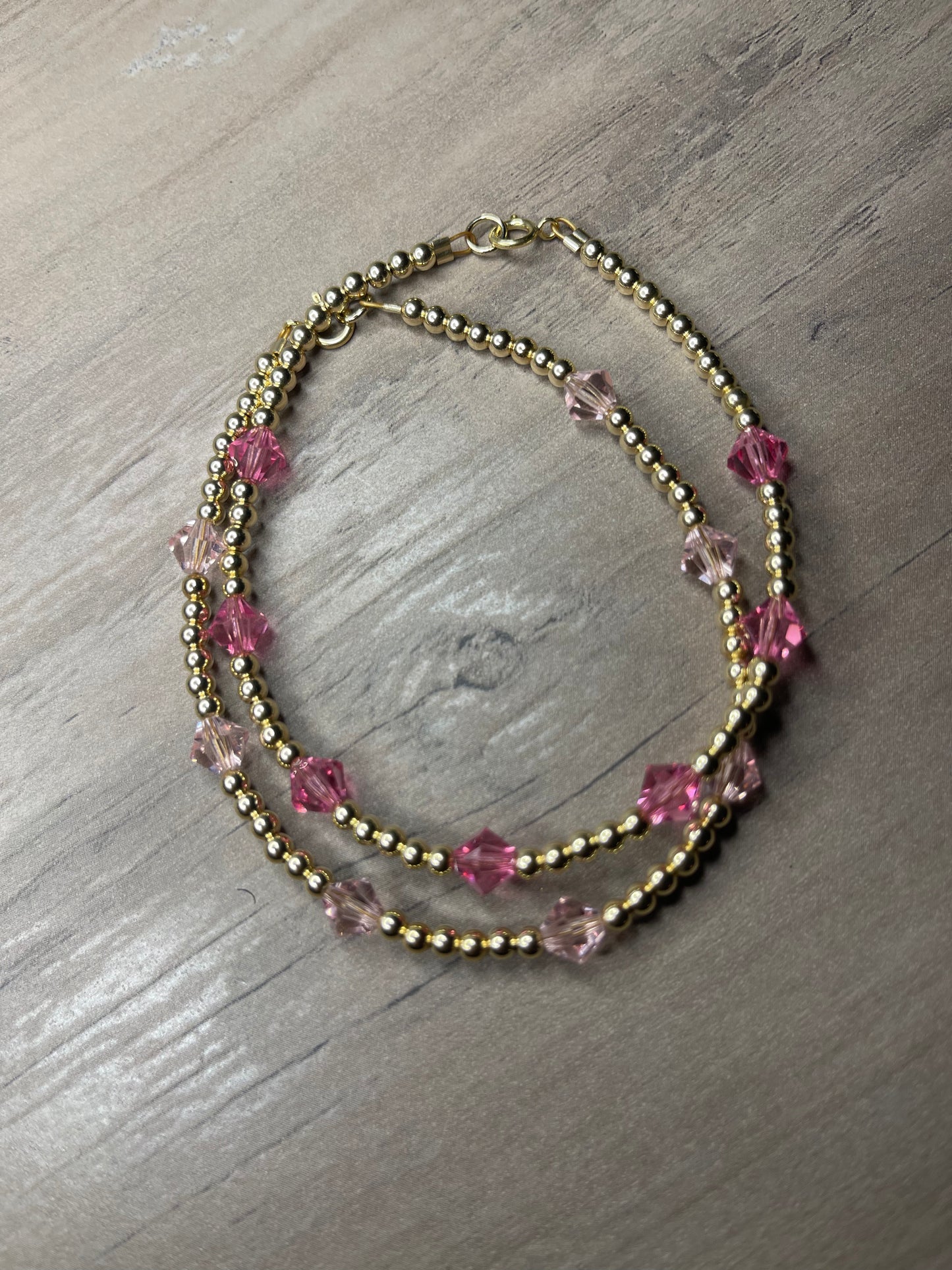 Forever Gold Swarovski Crystal Bracelet