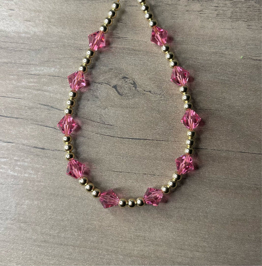 Forever Gold Kids Swarovski Crystal Bracelets (Set of 3)