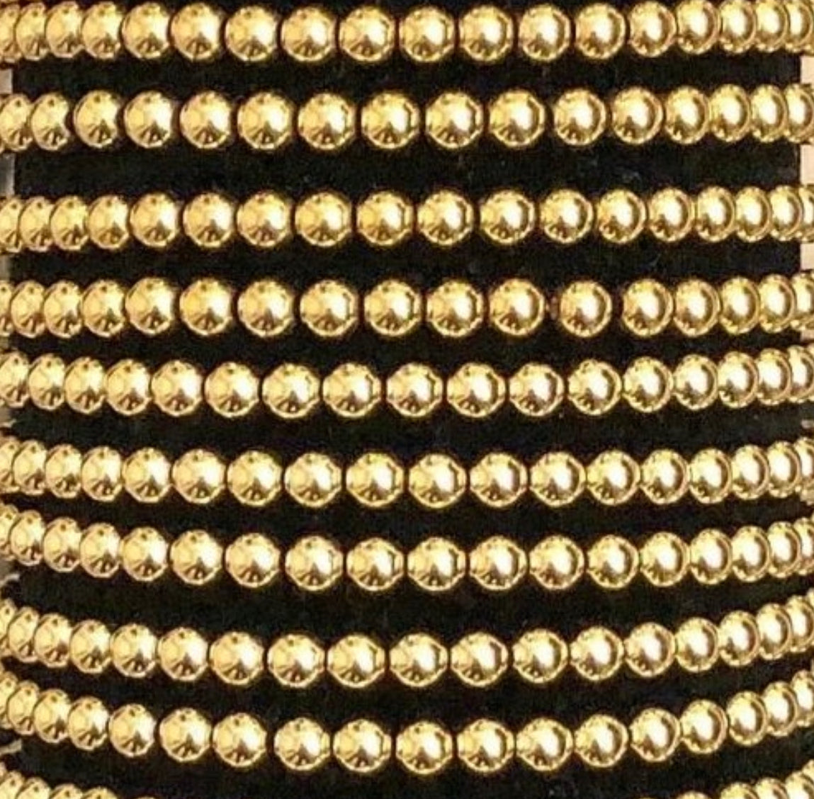 Forever Gold Beaded Bracelets