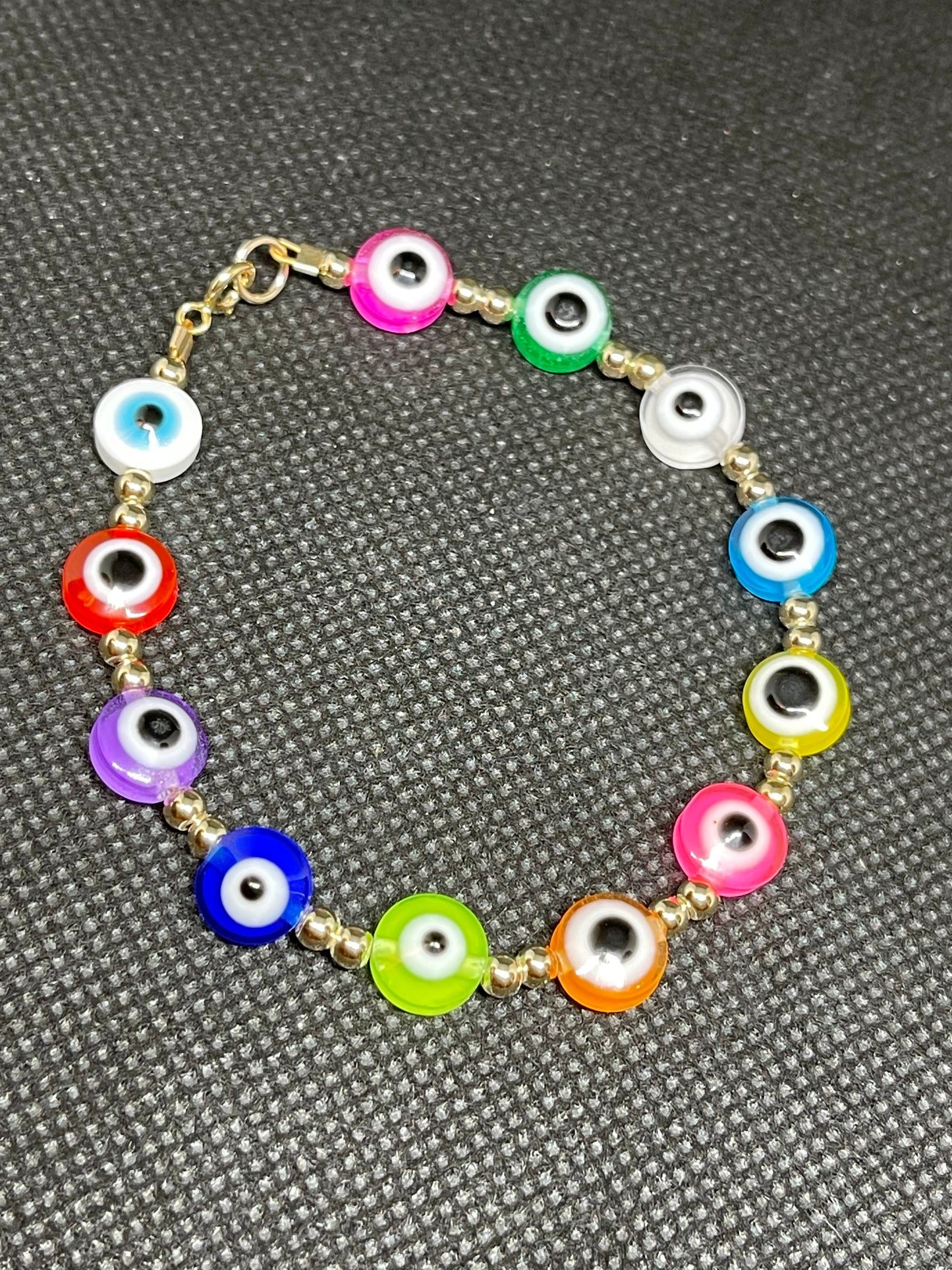 Forever Gold Color Evil Eye Bracelet