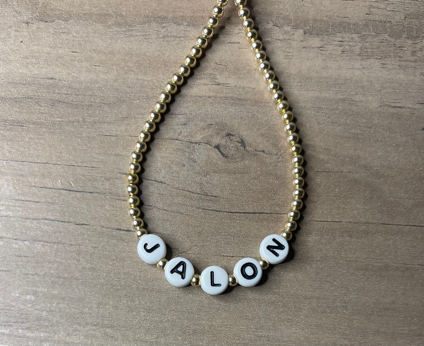 Forever Gold Kids Name Bracelet