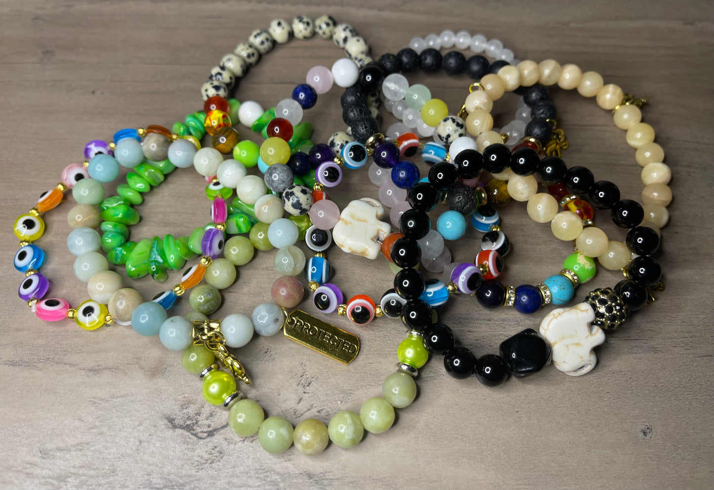 5 Gemstone Bracelets