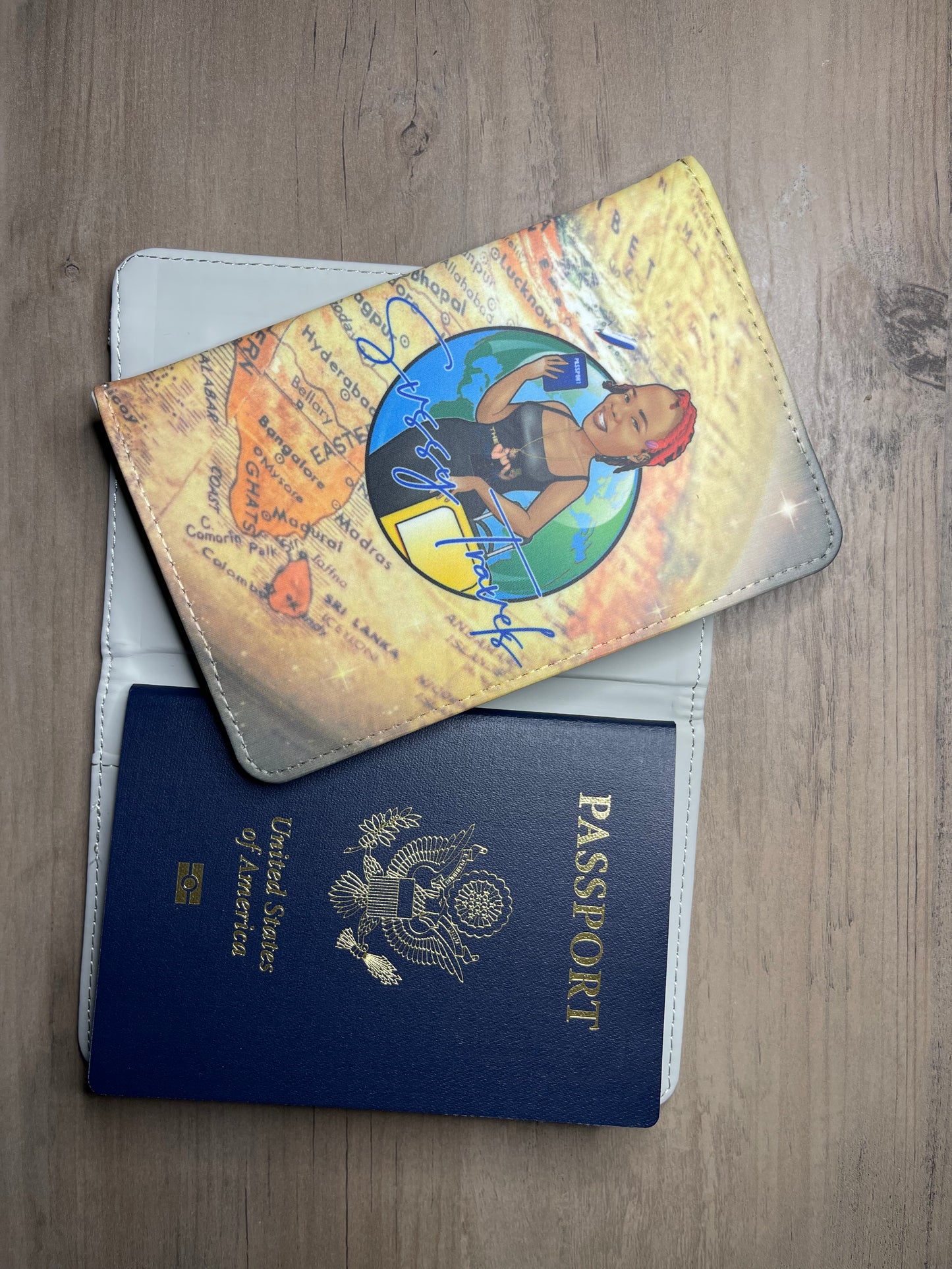 Personalized Passport Cover