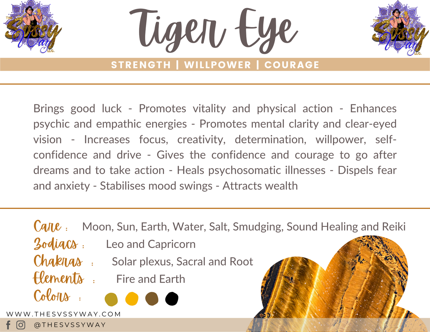 Ultimate Tiger’s Eye