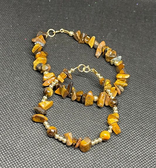 Forever Gold Tiger’s Eye Bracelet Set